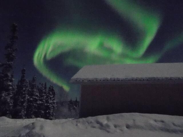 Aurora Viewing Deck And Peaceful Retreat Apartman Fairbanks Kültér fotó